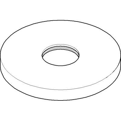 Dornbracht Rosette - 85 x 9,2 mm - Chrom - Rosetten/Platten Dornbracht Rosette - 85 x 9,2 mm - Chrom - Rosetten/Platten