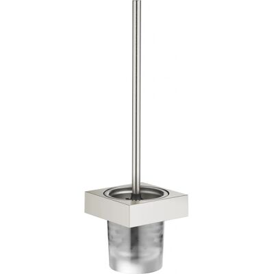 Dornbracht - Modelo 83900780-06 - Juego de escobillas para inodoro de cristal, montaje en pared - Mate platino Dornbracht - Modelo 83900780-06 - Juego de escobillas para inodoro de cristal, montaje en pared - Mate platino