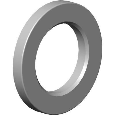 Dornbracht Rosette - Ø46 x Ø28,6 x 5 mm - Platin gebürstet - Ersatzteile Dornbracht Rosette - Ø46 x Ø28,6 x 5 mm - Platin gebürstet - Ersatzteile