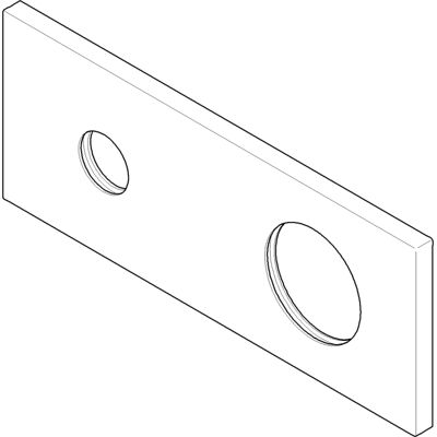 Dornbracht Rosette - Abdeckplatte - Chrom Dornbracht Rosette - Abdeckplatte - Chrom