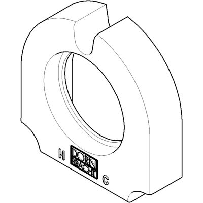Accessoires Dornbracht - 90x90x42mm - Publicité Accessoires Dornbracht - 90x90x42mm - Publicité