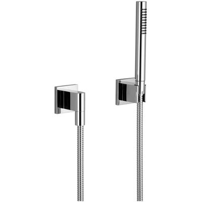 Set Doccia Dornbracht con Rosette Individuali - Cromato Set Doccia Dornbracht con Rosette Individuali - Cromato