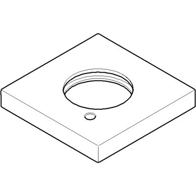 Dornbracht Modell 082797503-00 Quadratische Rosette - Rosette/Abdeckplatte Dornbracht Modell 082797503-00 Quadratische Rosette - Rosette/Abdeckplatte