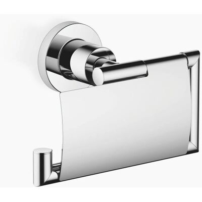 Dornbracht Tara Portarotolo Carta Igienica con Coperchio - Cromato Dornbracht Tara Portarotolo Carta Igienica con Coperchio - Cromato