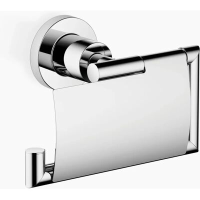 Dornbracht Tara Papierrollenhalter mit Deckel - Chrom Dornbracht Tara Papierrollenhalter mit Deckel - Chrom