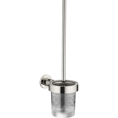 Juego de escobillas para inodoro Dornbracht Tara - Modelo de pared, cristal, negro mate Juego de escobillas para inodoro Dornbracht Tara - Modelo de pared, cristal, negro mate