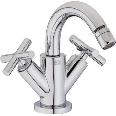 Dornbracht Tara Bidet-Einlochbatterie - 124mm Drehgelenk - Chrom Dornbracht Tara Bidet-Einlochbatterie - 124mm Drehgelenk - Chrom
