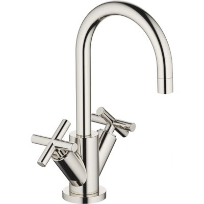 Dornbracht Tara Wasserhahn - Automatischer Abfluss, 135mm Ausladung, Rundstrahl Dornbracht Tara Wasserhahn - Automatischer Abfluss, 135mm Ausladung, Rundstrahl
