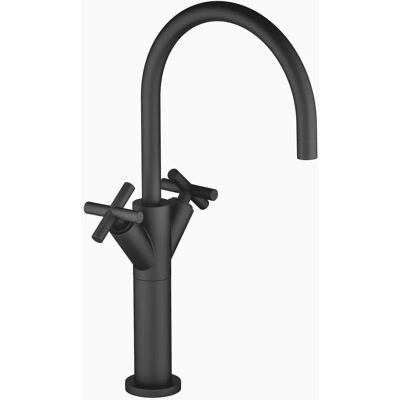 Dornbracht Tara Mezclador Monomando para Lavabo - Negro Mate - 200 mm Dornbracht Tara Mezclador Monomando para Lavabo - Negro Mate - 200 mm