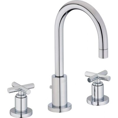 DORNBRACHT Tara Rubinetto - Girevole 360°, 3 Fori, Cromo DORNBRACHT Tara Rubinetto - Girevole 360°, 3 Fori, Cromo