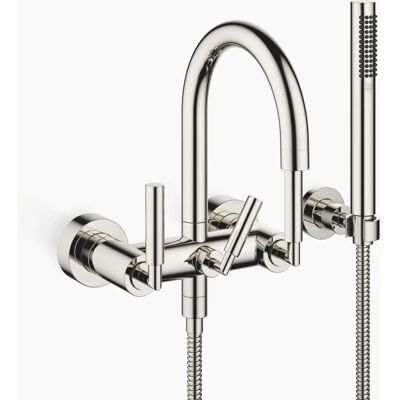 DORNBRACHT Tara Mezclador de Baño para Montaje en Pared - Platino DORNBRACHT Tara Mezclador de Baño para Montaje en Pared - Platino