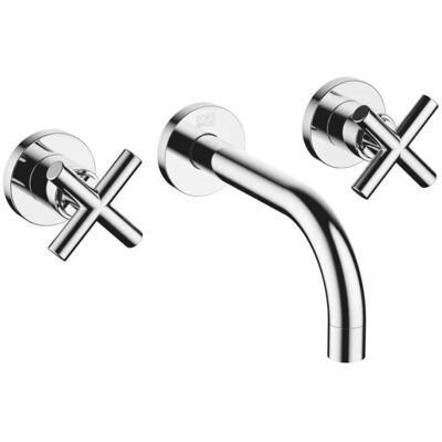 Miscelatore lavabo a parete Dornbracht Tara - Controllo in ceramica, proiezione 160mm Miscelatore lavabo a parete Dornbracht Tara - Controllo in ceramica, proiezione 160mm