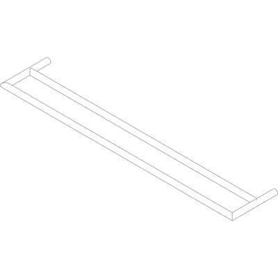 Dornbracht Halter - 05282262201 - Chrom - 613x13x120mm - Rohr Dornbracht Halter - 05282262201 - Chrom - 613x13x120mm - Rohr