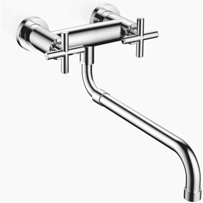 Rubinetto cucina Dornbracht Tara - Estraibile, Girevole, 8,3 L/min Rubinetto cucina Dornbracht Tara - Estraibile, Girevole, 8,3 L/min