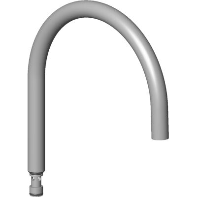 Dornbracht Model 90282221100-06 - Geborstelde platina uitloop Dornbracht Model 90282221100-06 - Geborstelde platina uitloop