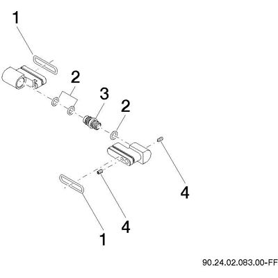 Dornbracht Model 90240208300-00 Vervangingsgewricht - Bidetonderdelen Dornbracht Model 90240208300-00 Vervangingsgewricht - Bidetonderdelen