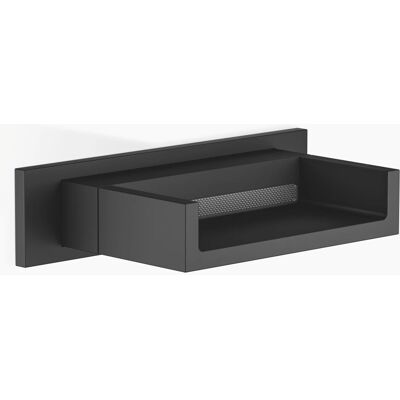 Dornbracht WaterFall Sgancio a parete - Proiezione 120mm - Nero opaco Dornbracht WaterFall Sgancio a parete - Proiezione 120mm - Nero opaco