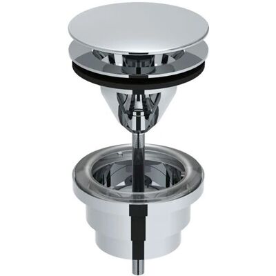 Dornbracht 10126970 Desagüe Sin Tapa de Presión - 1 1/4" - Cromo Dornbracht 10126970 Desagüe Sin Tapa de Presión - 1 1/4" - Cromo
