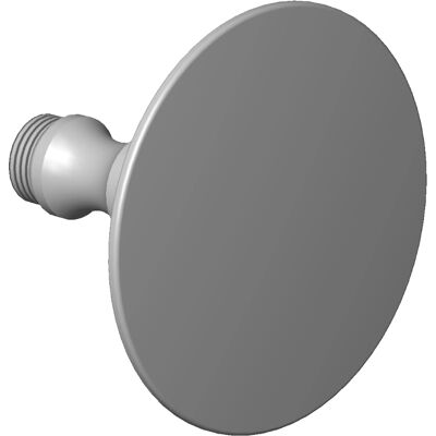 Dornbracht Endkappe - 63x48mm - Gebürstet Platin Dornbracht Endkappe - 63x48mm - Gebürstet Platin