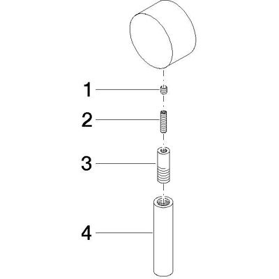 Dornbracht Meta.02 Ersatzhebel - Armaturenteil Dornbracht Meta.02 Ersatzhebel - Armaturenteil