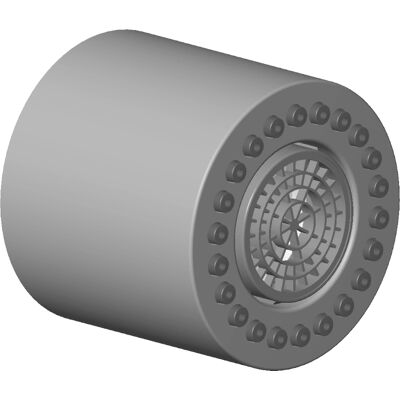 Dornbracht 90120802000-08 Tête de douche - Platine - Publicité Dornbracht 90120802000-08 Tête de douche - Platine - Publicité