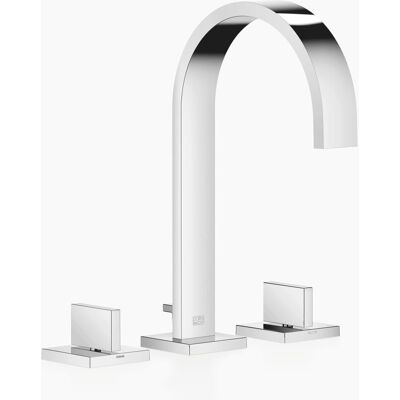 DORNBRACHT Mem Miscelatore lavabo 3 fori - Proiezione 165mm, scarico automatico DORNBRACHT Mem Miscelatore lavabo 3 fori - Proiezione 165mm, scarico automatico
