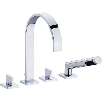 Mezclador de bañera Dornbracht - 4 orificios, proyección 220mm Mezclador de bañera Dornbracht - 4 orificios, proyección 220mm