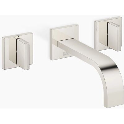 Dornbracht MEM Mezclador de Pared para Lavabo - Chorro aireado rectangular Dornbracht MEM Mezclador de Pared para Lavabo - Chorro aireado rectangular