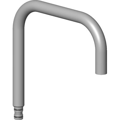 Vervangings-uitloop Dornbracht Meta.02 - Keukenkraan, 20cm, Geborsteld Platina Vervangings-uitloop Dornbracht Meta.02 - Keukenkraan, 20cm, Geborsteld Platina