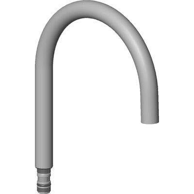 Dornbracht Model 90282221301-06 - Uitloop van 165mm - Platina mat Dornbracht Model 90282221301-06 - Uitloop van 165mm - Platina mat