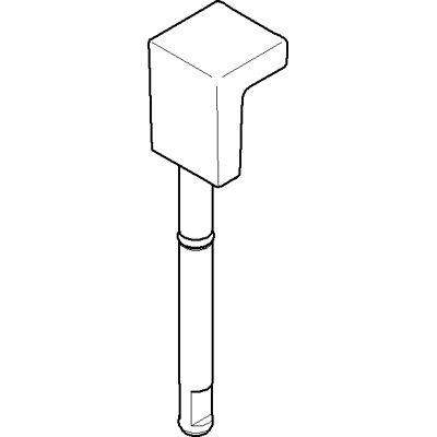 Barre de traction Dornbracht - 04207803000 - Platine mat - Pull Rod - Publicité Barre de traction Dornbracht - 04207803000 - Platine mat - Pull Rod - Publicité