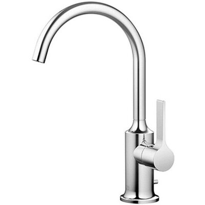 Dornbracht VAIA Grifo de lavabo - Cromo, proyección 167mm, monomando, desagüe automático Dornbracht VAIA Grifo de lavabo - Cromo, proyección 167mm, monomando, desagüe automático