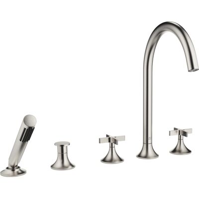 Miscelatore vasca VAIA di Dornbracht - Manico a croce - Proiezione 220mm Miscelatore vasca VAIA di Dornbracht - Manico a croce - Proiezione 220mm