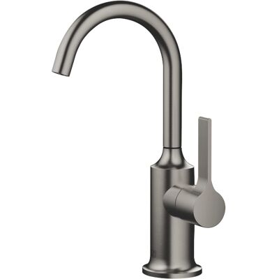 Dornbracht VAIA Rubinetto - Platino scuro spazzolato - Girevole 360° Dornbracht VAIA Rubinetto - Platino scuro spazzolato - Girevole 360°