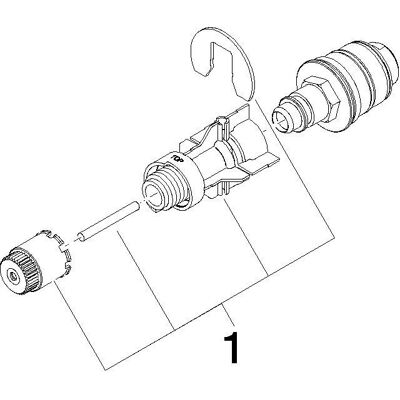 Dornbracht Thermostaatcartridge - Reguliereinheid - Vervangingsonderdelen Dornbracht Thermostaatcartridge - Reguliereinheid - Vervangingsonderdelen
