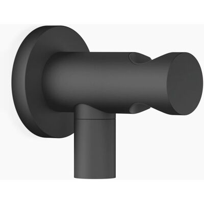 Dornbracht Modelo 28490660-33 Codo de Conexión de Pared - Negro Mate - Salida de Ducha 3/8" Dornbracht Modelo 28490660-33 Codo de Conexión de Pared - Negro Mate - Salida de Ducha 3/8"