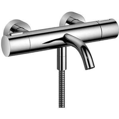 Dornbracht Meta Wannen-Thermostat - Wandmontage - Chrom - 210mm Ausladung Dornbracht Meta Wannen-Thermostat - Wandmontage - Chrom - 210mm Ausladung