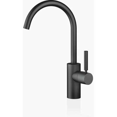 Dornbracht Schwarzmatt Waschbeckenarmatur - Modell 33505661-33, 360° schwenkbar - Badezimmer Dornbracht Schwarzmatt Waschbeckenarmatur - Modell 33505661-33, 360° schwenkbar - Badezimmer