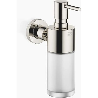 Distributeur Dornbracht Tara - Modèle mural, Platine, 250ml - Publicité Distributeur Dornbracht Tara - Modèle mural, Platine, 250ml - Publicité