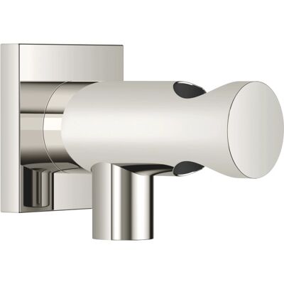 Codo de conexión a la pared DORNBRACHT con soporte de ducha - Platino - Codo de conexión a la pared Codo de conexión a la pared DORNBRACHT con soporte de ducha - Platino - Codo de conexión a la pared
