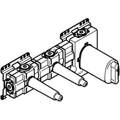 Dornbracht Modell 3552497090 UP Thermostatmodul mit 2 Ventilen - Thermostat Modul Dornbracht Modell 3552497090 UP Thermostatmodul mit 2 Ventilen - Thermostat Modul