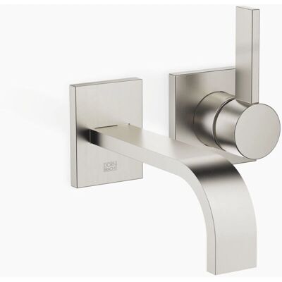 Dornbracht Modelo 36860782 Montaje en pared monocomando - Grifo lavabo en platino mate Dornbracht Modelo 36860782 Montaje en pared monocomando - Grifo lavabo en platino mate