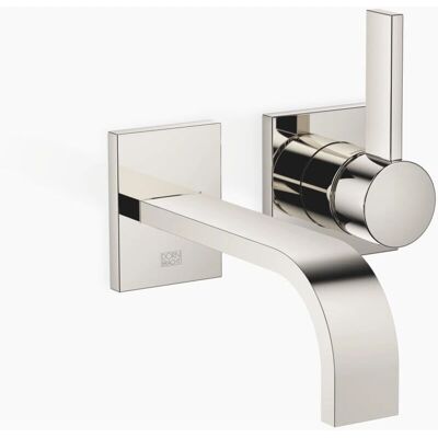 Miscelatore lavabo monocomando a parete Dornbracht - Proiezione 177mm - Platino Miscelatore lavabo monocomando a parete Dornbracht - Proiezione 177mm - Platino
