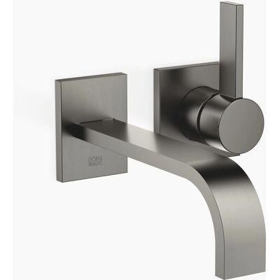 Dornbracht Modelo 36861782 - Grifo monomando de pared para lavabo - Platino oscuro mate Dornbracht Modelo 36861782 - Grifo monomando de pared para lavabo - Platino oscuro mate