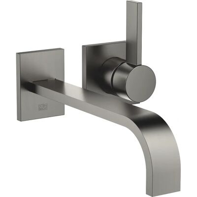 Dornbracht Mezclador de lavabo monomando en pared - Platino oscuro Dornbracht Mezclador de lavabo monomando en pared - Platino oscuro