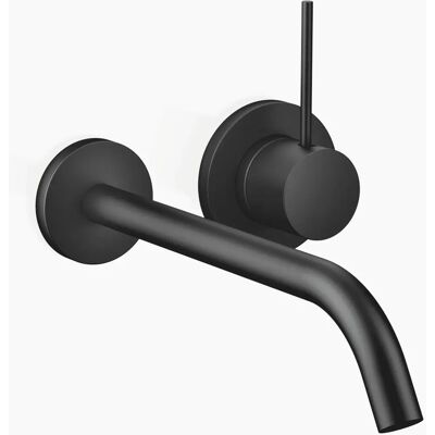 Dornbracht Meta SLIM Mezclador de lavabo de pared - Caño fijo - Negro mate Dornbracht Meta SLIM Mezclador de lavabo de pared - Caño fijo - Negro mate