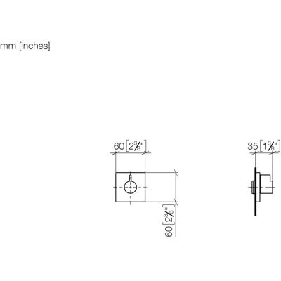 Dornbracht Modell 36607985 Symetrics Unterputzventil - Unterputzventil Dornbracht Modell 36607985 Symetrics Unterputzventil - Unterputzventil