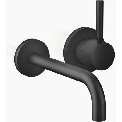 Dornbracht Meta Wand-Waschtischarmatur - Schwarz Matt, 190mm Ausladung Dornbracht Meta Wand-Waschtischarmatur - Schwarz Matt, 190mm Ausladung