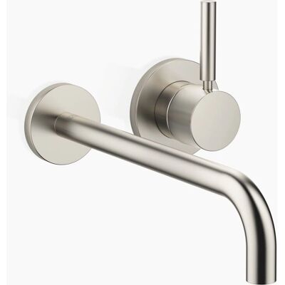 Dornbracht Meta Rubinetto a Muro - Proiezione 250mm, Raggio 90°, Platino Opaco Dornbracht Meta Rubinetto a Muro - Proiezione 250mm, Raggio 90°, Platino Opaco