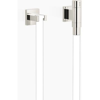 Dornbracht Performing Water Tube Conexión Kneipp a la Pared - Platino Dornbracht Performing Water Tube Conexión Kneipp a la Pared - Platino